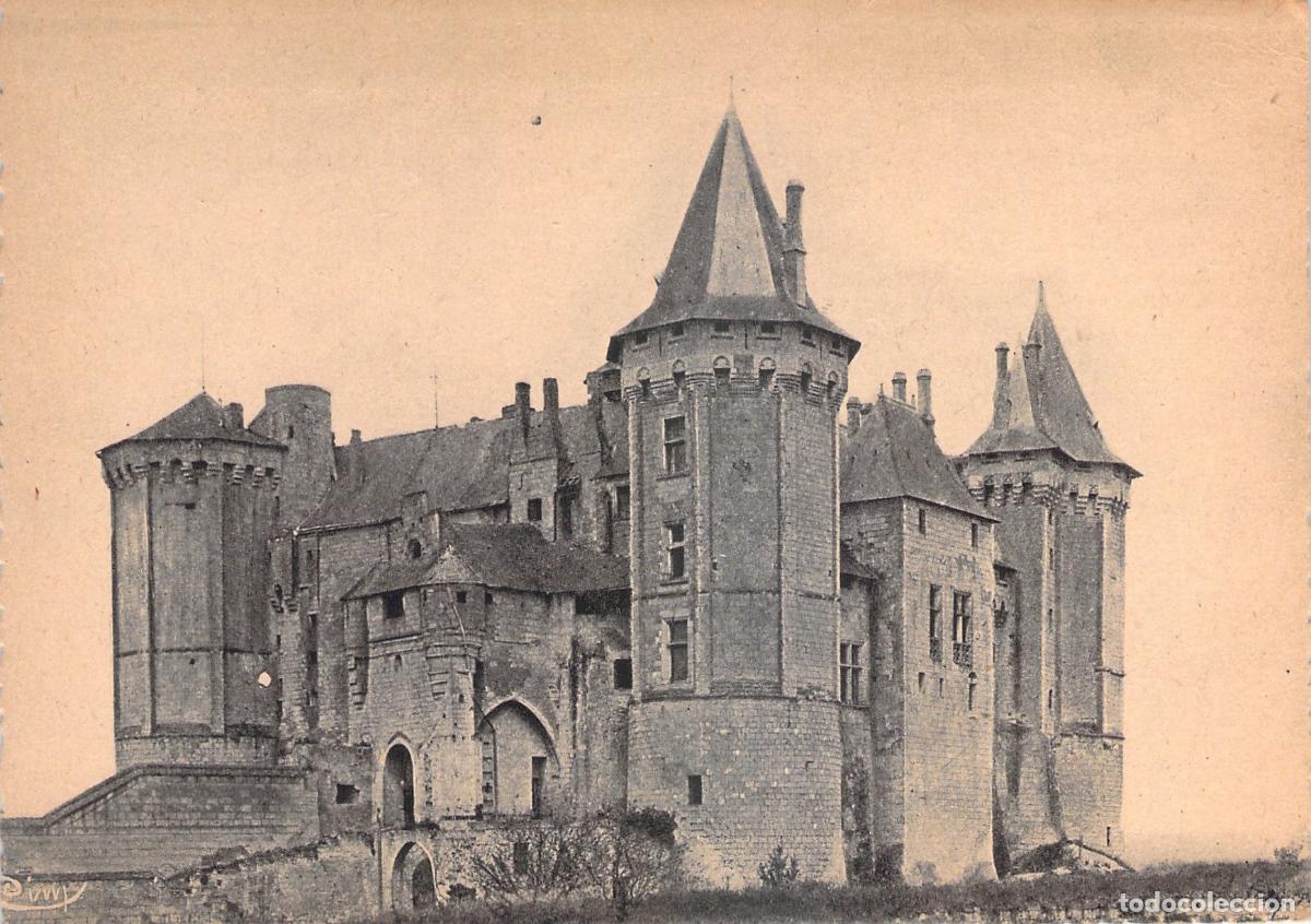 Postales: Postal Castillo de Saumur, Maine y Loira, Francia