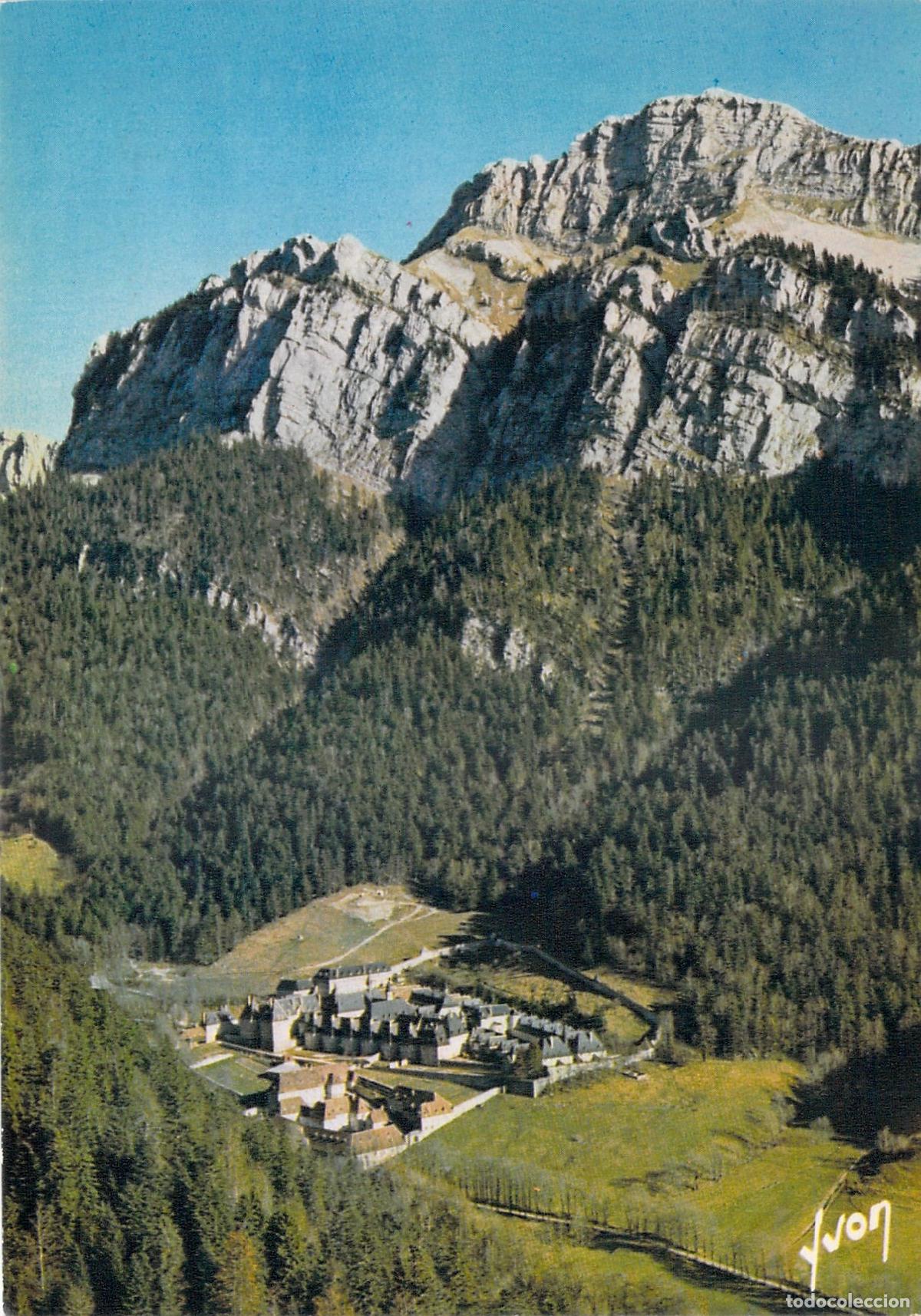 Postales: Postal Monasterio de la Grande Chartreuse en Is&egrave;re Francia