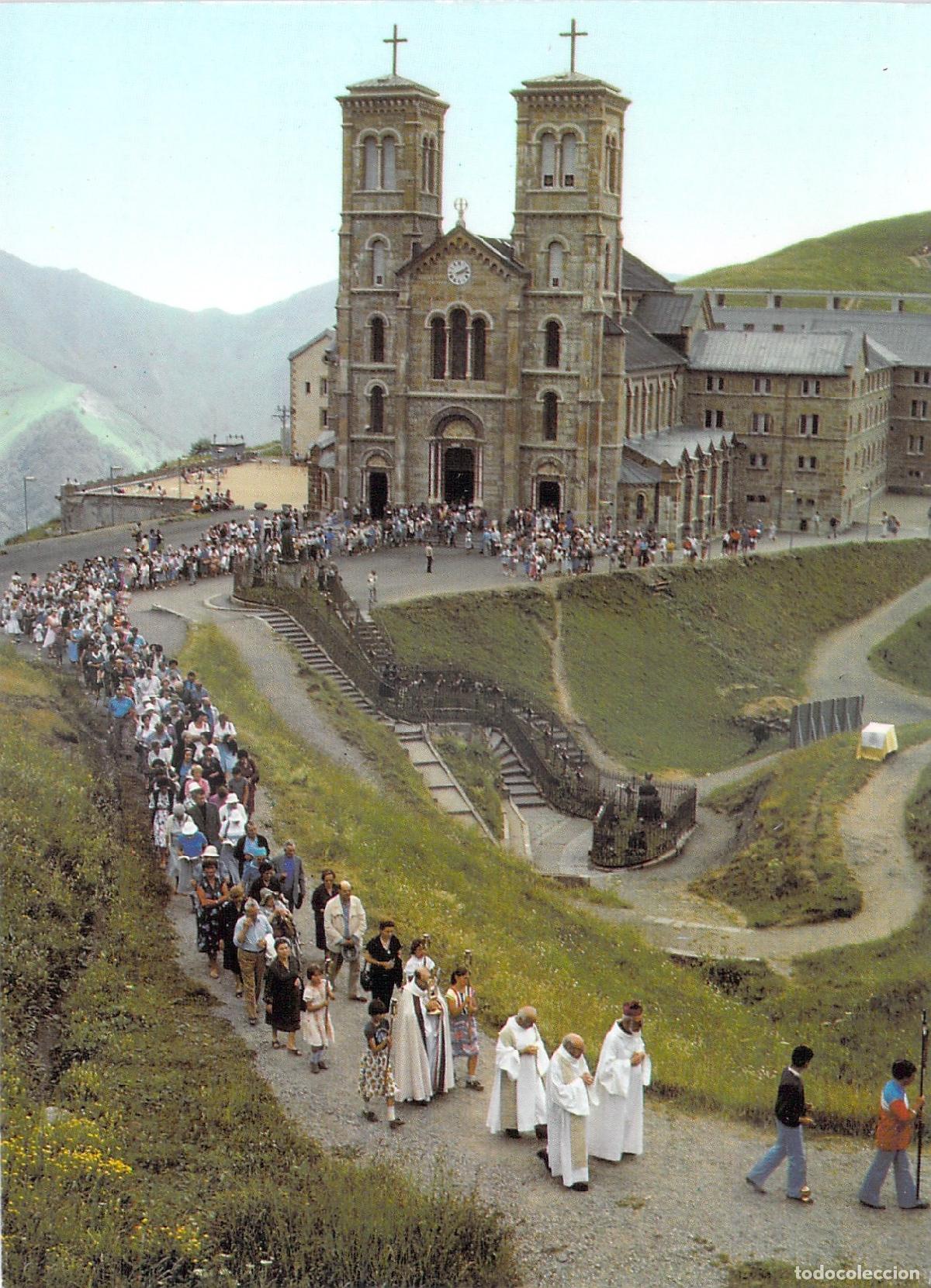 Postales: Postal de la Bas&iacute;lica y Procesi&oacute;n de Notre-Dame de La Salette