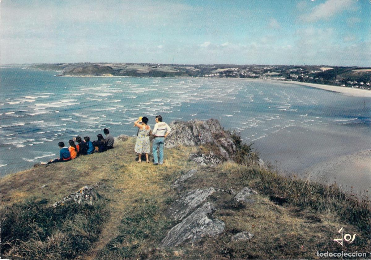 Postales: Postal Playa de Saint Efflam en Plestin-les-Gr&egrave;ves