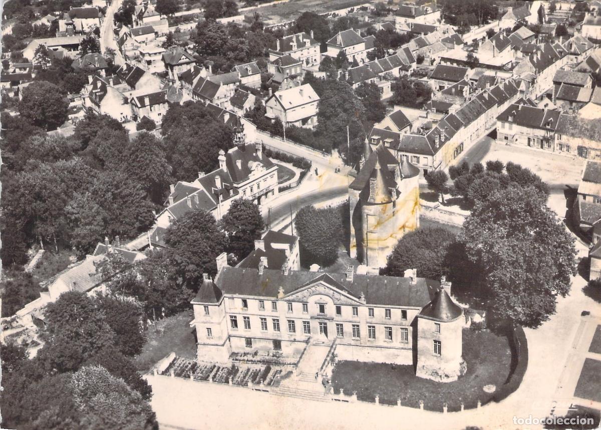 Postales: Postal de Vista A&eacute;rea de Vic-sur-Aisne y su Castillo, Francia