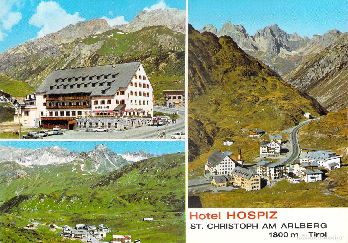 Postales: Postal de Hotel Hospiz, St. Christoph am Arlberg, Tirol