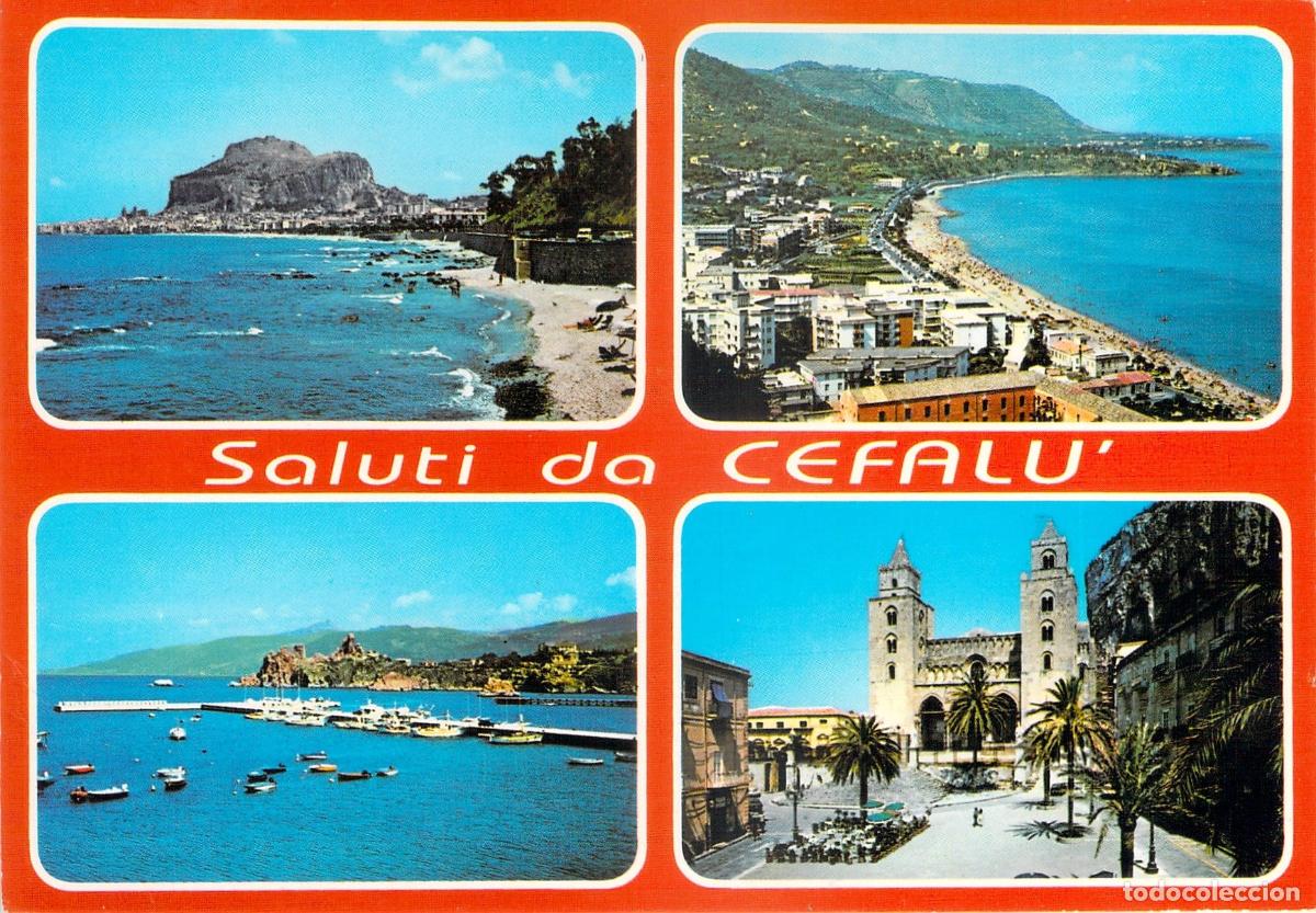 Postales: Postal Tur&iacute;stica Multivista de Cefal&ugrave; Sicilia