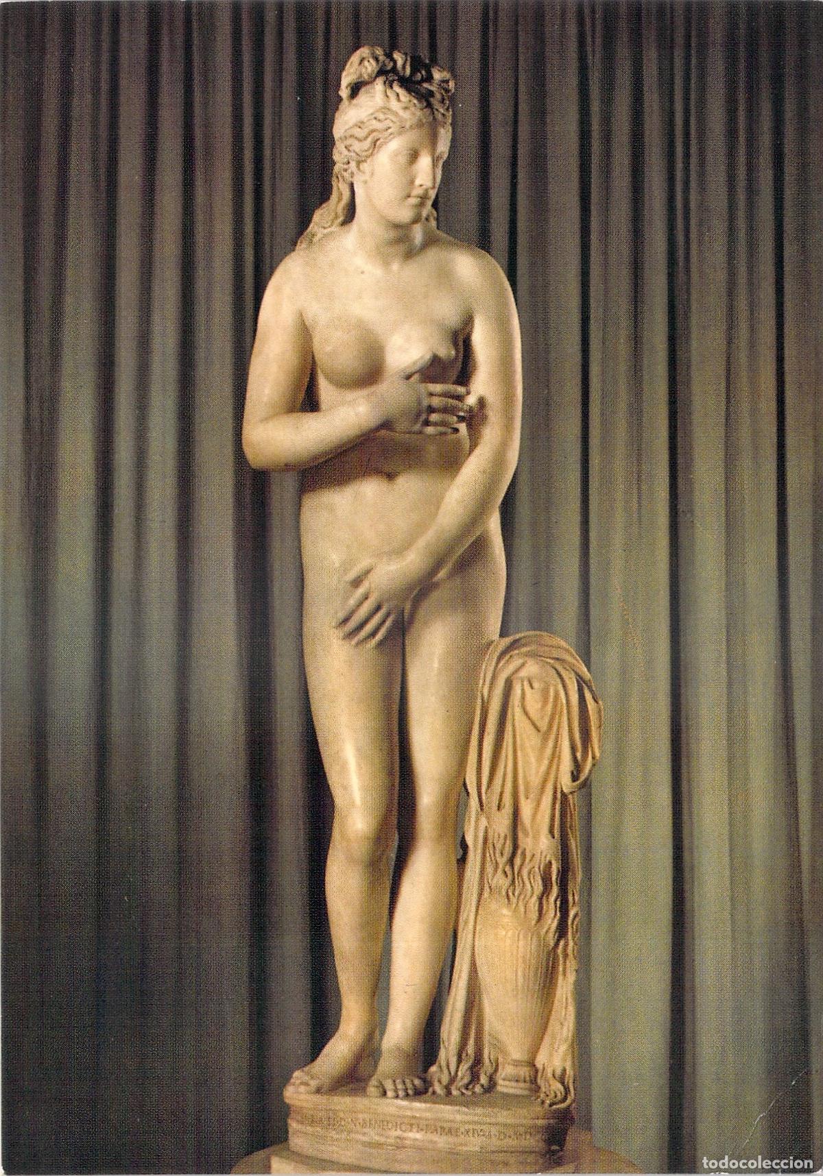 Postales: Postal Estatua de la Venus Capitolina en Roma, Museo Capitolino