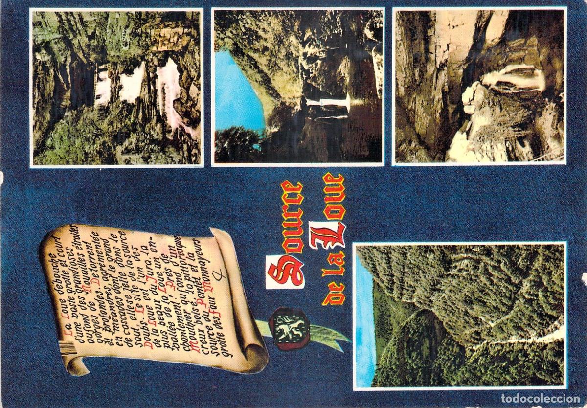 Postales: Postal Multivistas de la Source de la Loue y Gorges de Nouailles