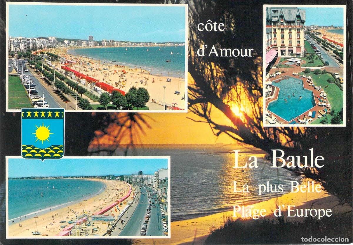 Postales: Postal Multivista de La Baule C&ocirc;te d'Amour Francia