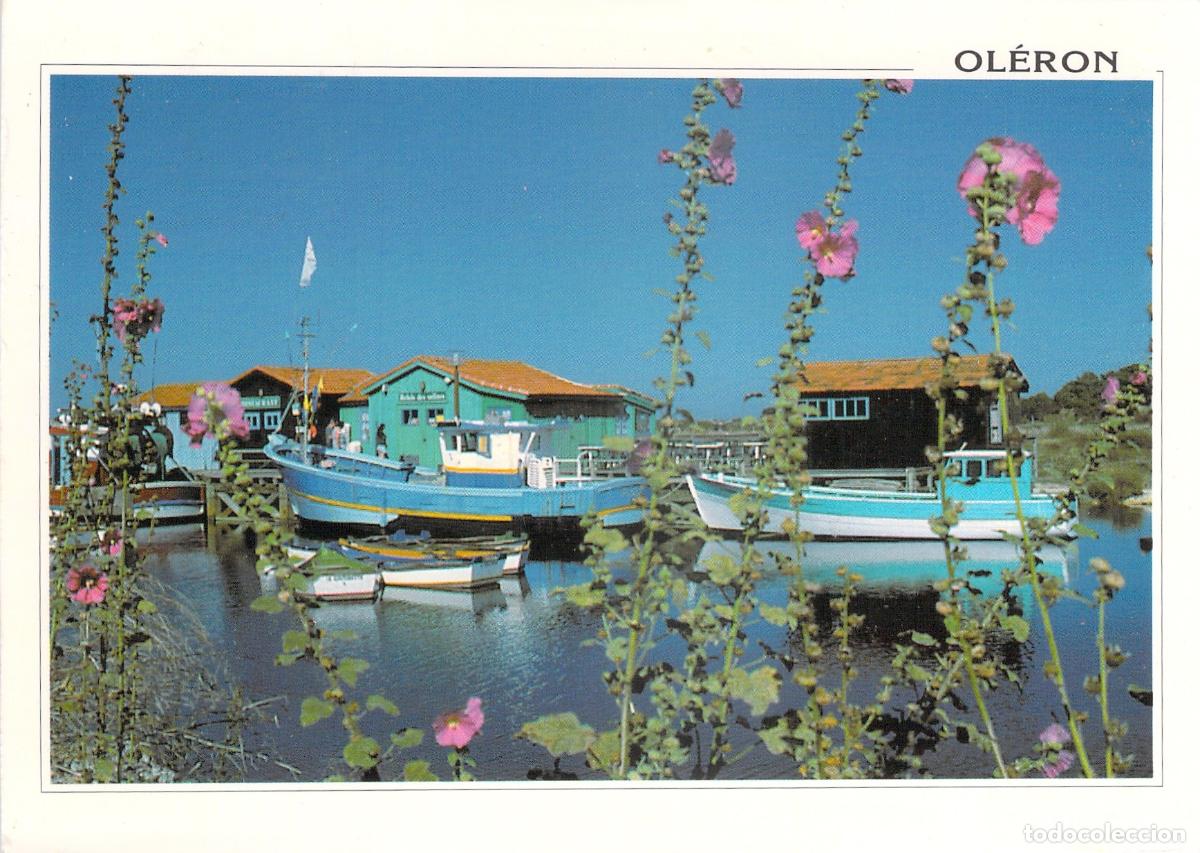 Postales: Postal Isla de Ol&eacute;ron Grand-Village Port des Salines Francia