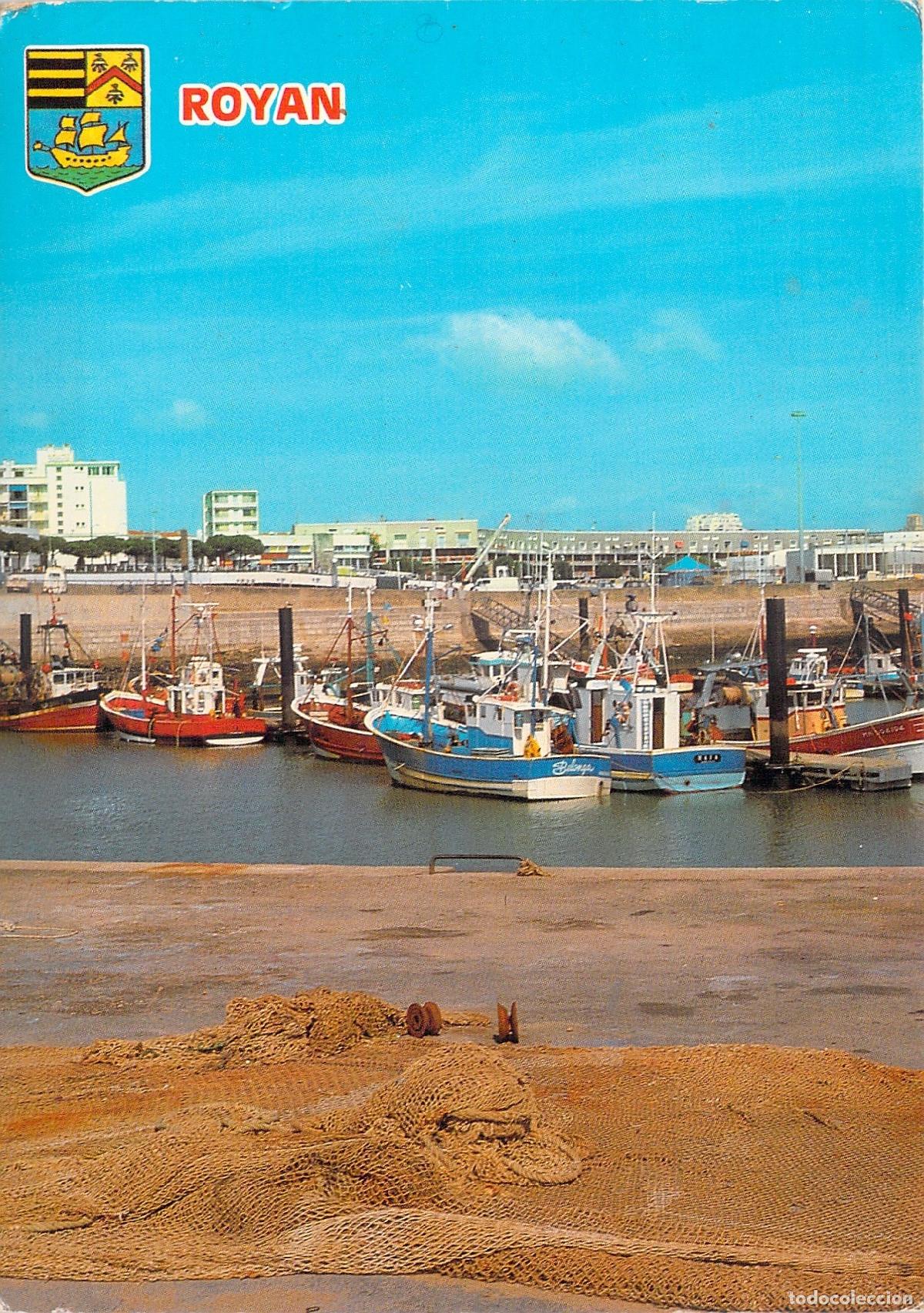 Postales: Postal de Royan - El Puerto y los Barcos de Pesca