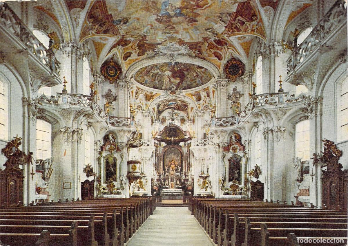 Postales: Postal de la Iglesia de Peregrinaci&oacute;n de Birnau