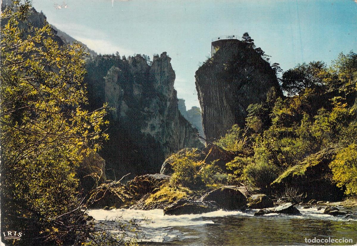 Postales: Postal de las Gargantas del Tarn, Pas de Soucy, Francia