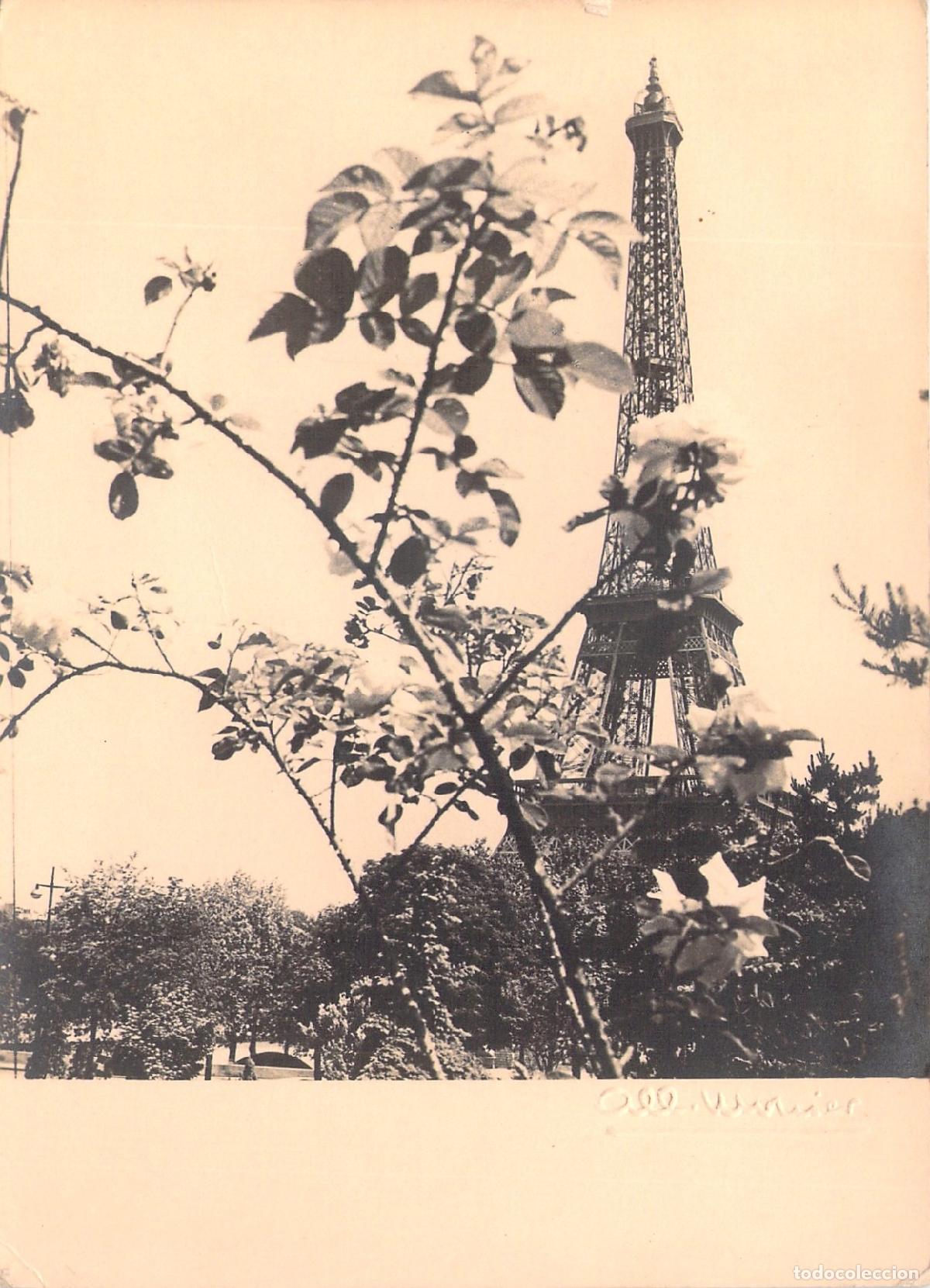 Postales: Postal de la Torre Eiffel de Par&iacute;s por Albert Monier