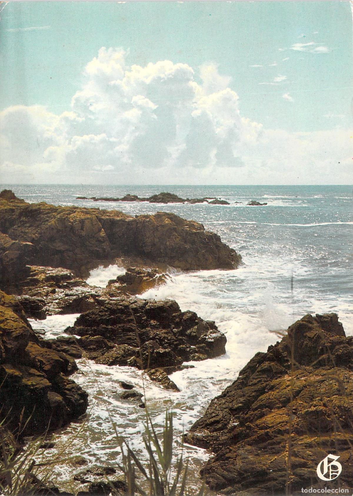 Postales: Postal de los Rochers de la C&ocirc;te Sauvage, Costa Atl&aacute;ntica