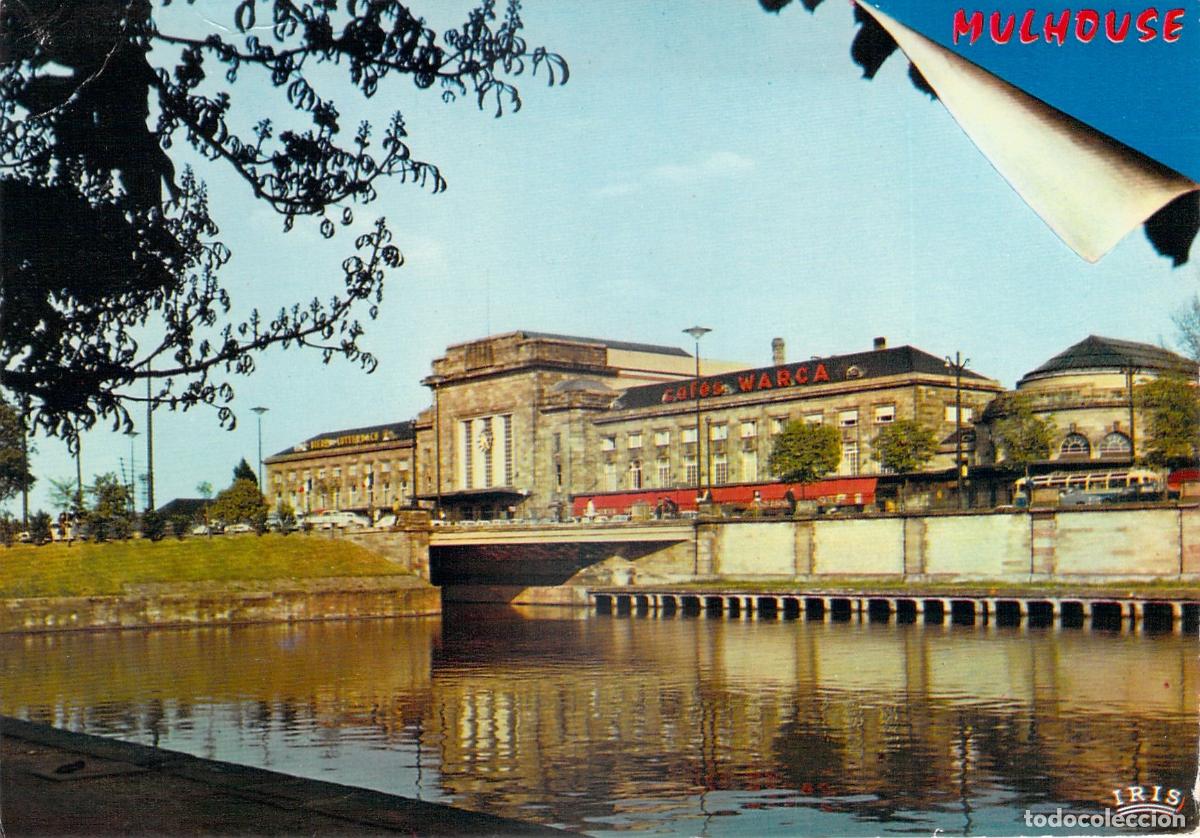 Postales: Postal de la Estaci&oacute;n de Tren La Gare en Mulhouse