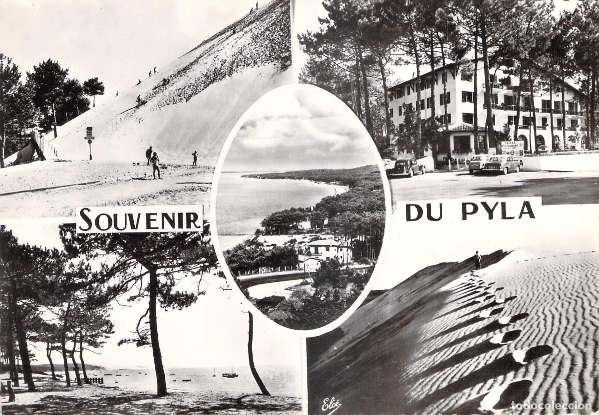 Postkarten: Postal Souvenir de Pyla-sur-Mer Francia Duna de Pilat