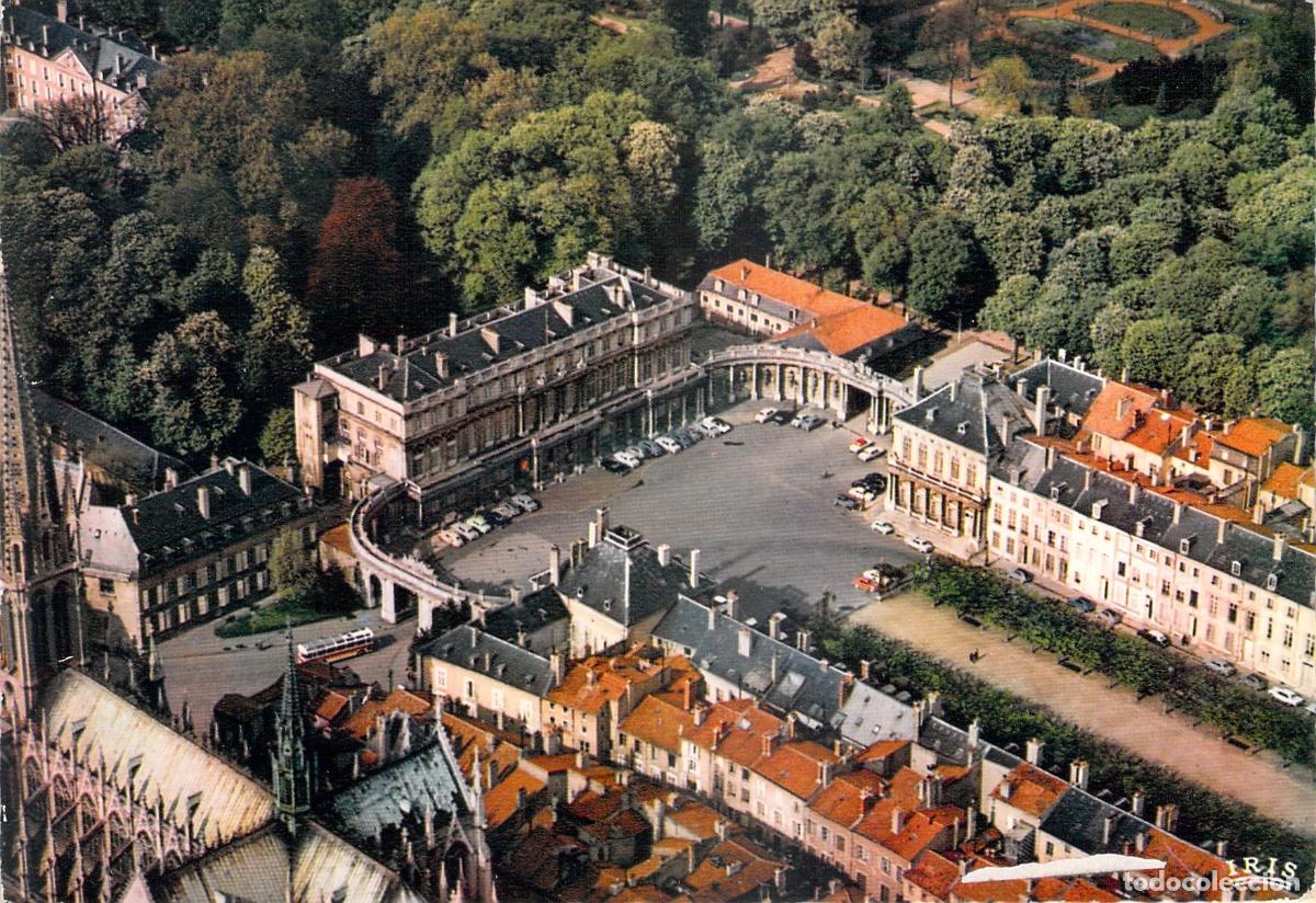 Postkarten: Postal Nancy Vista A&eacute;rea del Hemiciclo y Parque de la P&eacute;pini&egrave;re