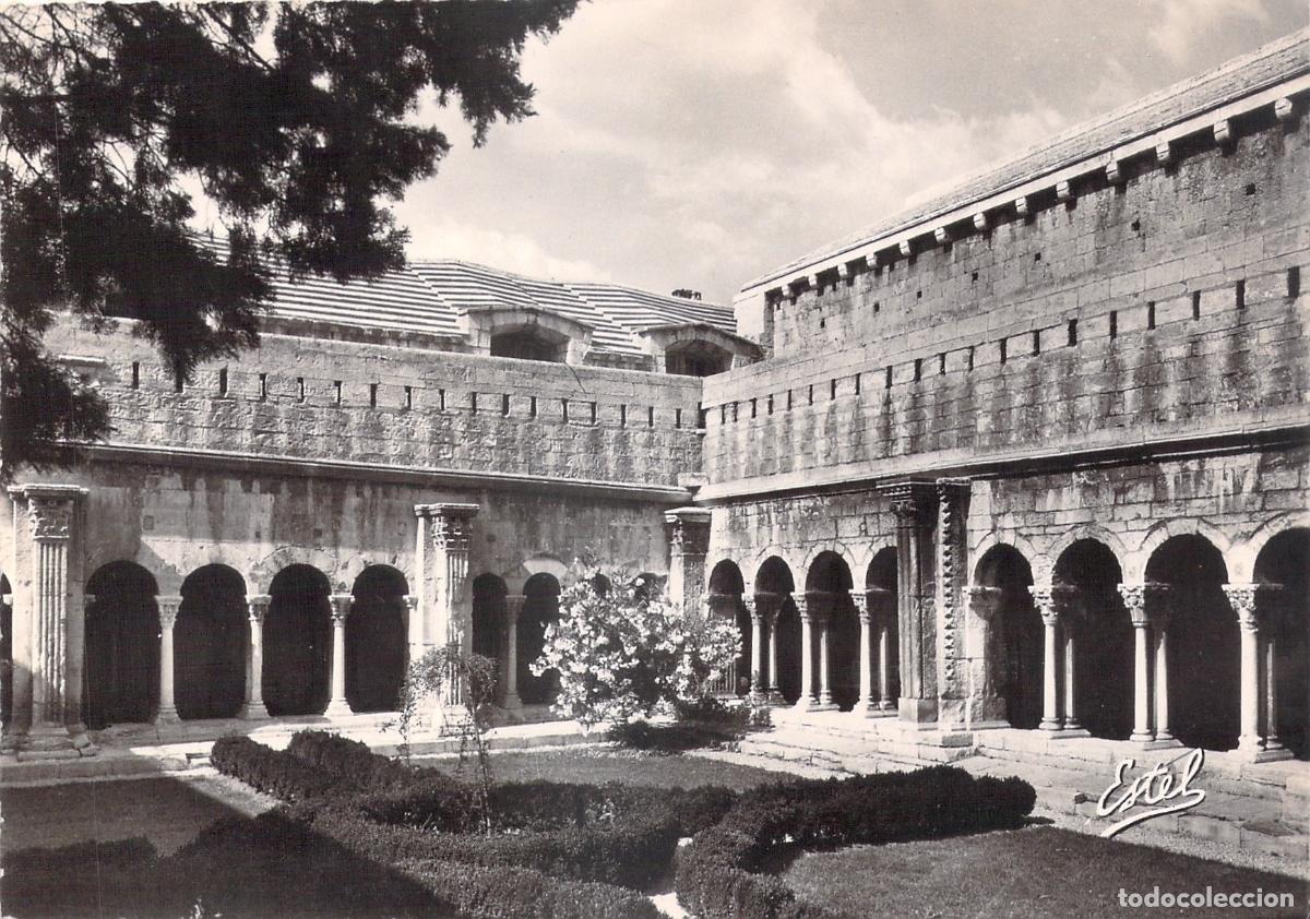 Cartes Postales: Postal del Claustro de San Tr&oacute;fimo en Arles, Francia