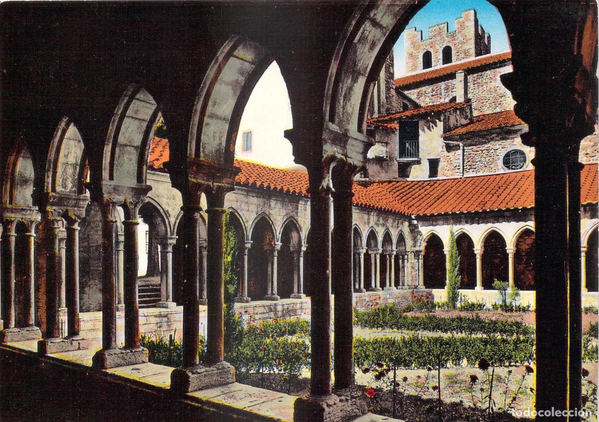 Cartes Postales: Postal Claustro de la Abad&iacute;a en Arles-sur-Tech Francia