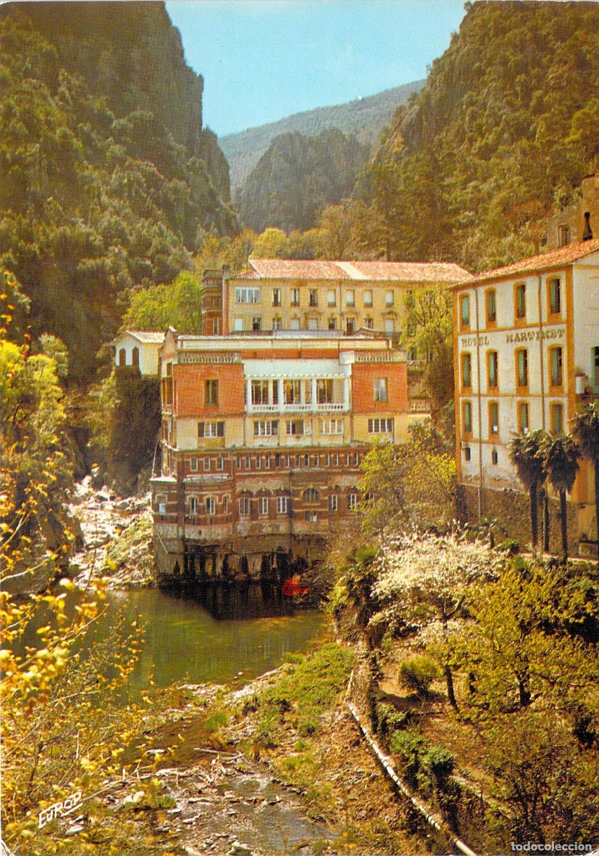 Postales: Postal Am&eacute;lie-les-Bains Termas Pujade y Gorges du Mondony
