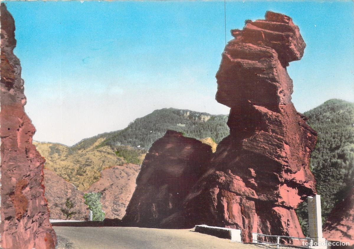 Postales: Postal de las Gorges de Daluis - La T&ecirc;te de Femme, Francia