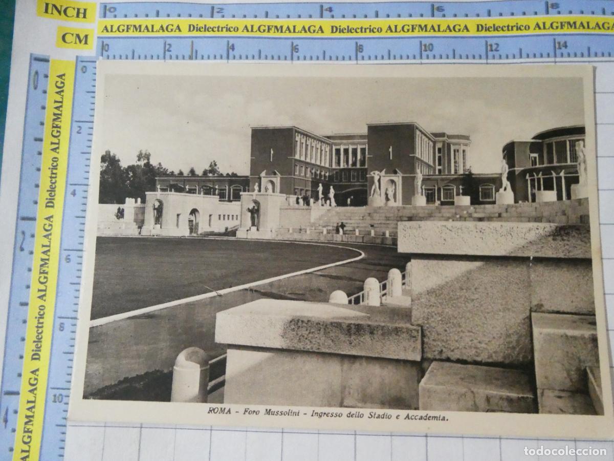 Postales: ANTIGUA POSTAL DE ITALIA. ROMA FORO MUSSOLINI ESTADIO STADIO ACCADEMIA. 2560