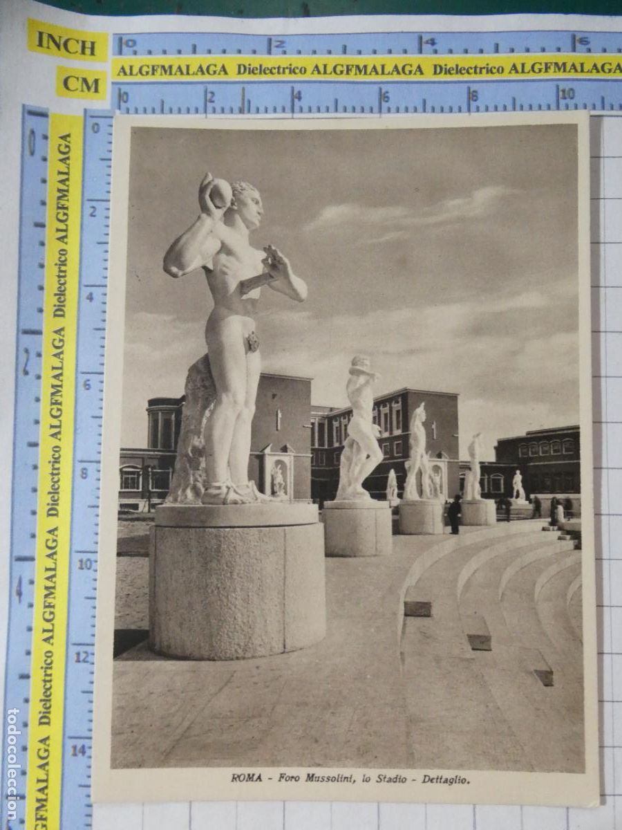 Postales: ANTIGUA POSTAL DE ITALIA. ROMA FORO MUSSOLINI ESTADIO STADIO DETALLE. 2561