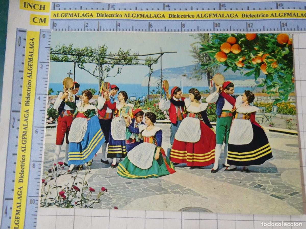 Postales: POSTAL DE ITALIA. SORRENTO TARANTELLA TIPISMO FOLKLORE ITALIANO MUJERES TRAJES T&Iacute;PICOS. 2575