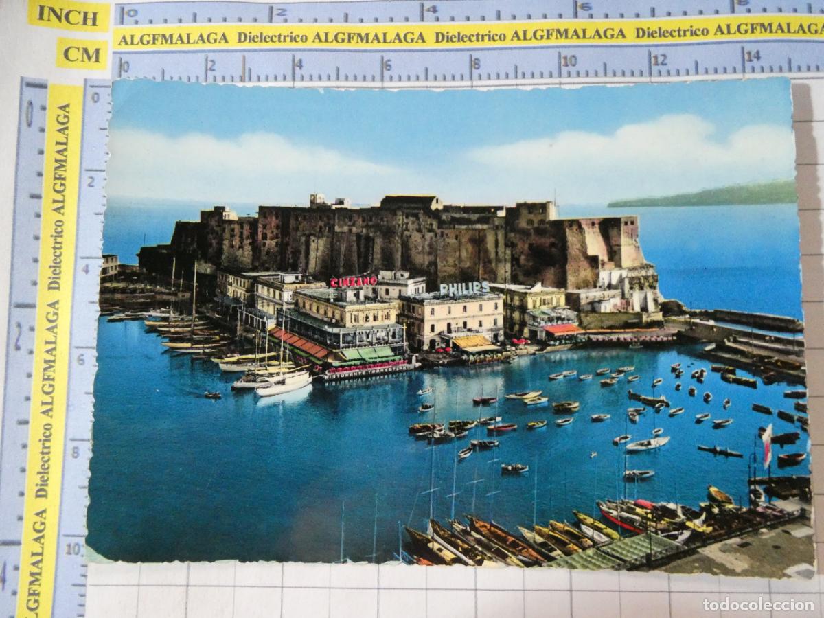 Postales: POSTAL DE ITALIA. NAPOLES NAPOLI CASTEL DELL OVO. LUMINOSO PHILIPS 2585