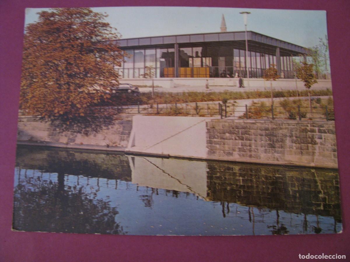 Postales: POSTAL DE RDA, DDR. BERLIN. NEUE NATIONALGALERIE UND LANDWEHRKANAL AN DER POTSDAMER-STRASSE. 1964