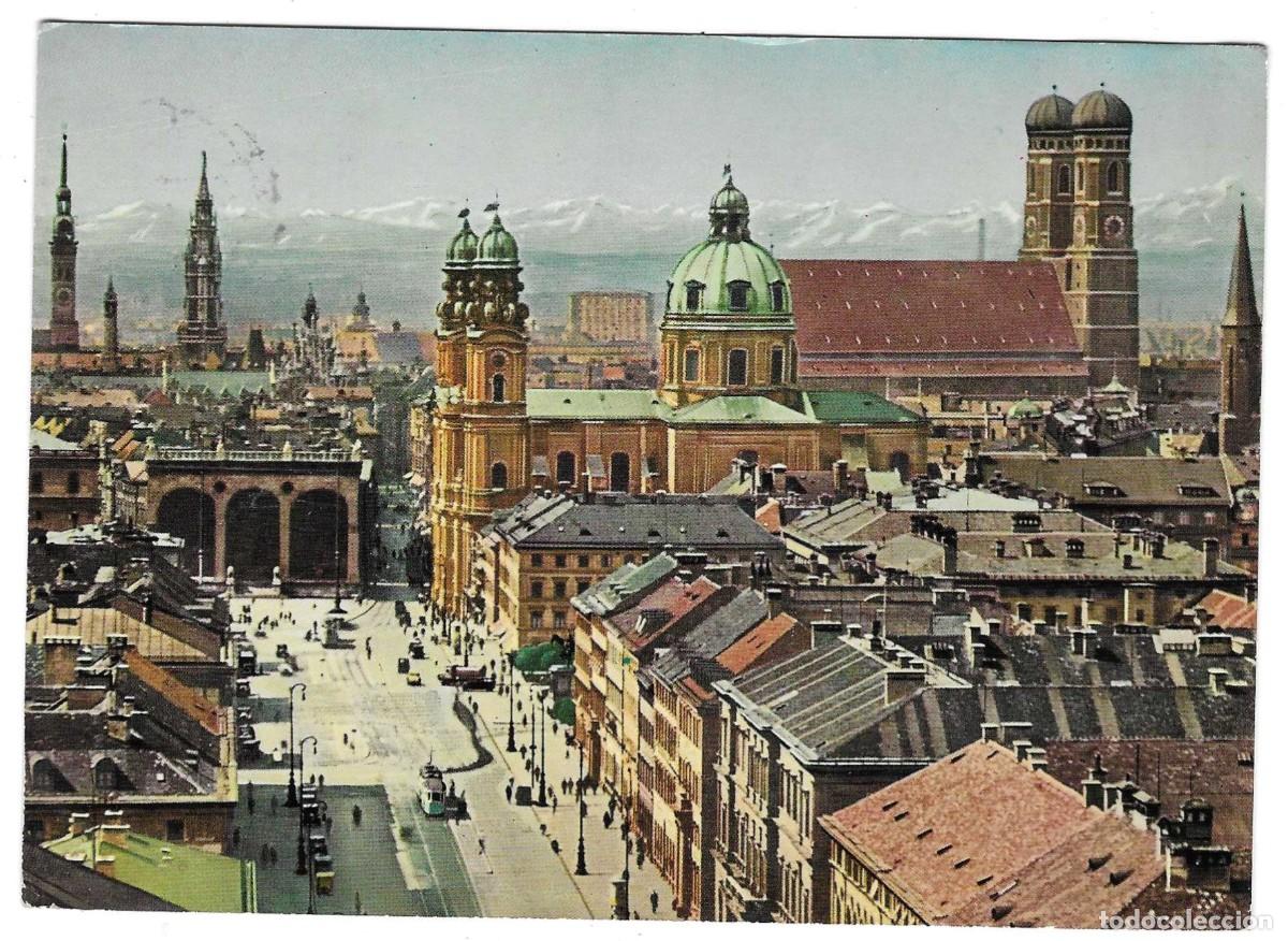 Postales: Postal Alemania. Munchen. Vista de la Villa y monta&ntilde;as. ref. 7-ale152