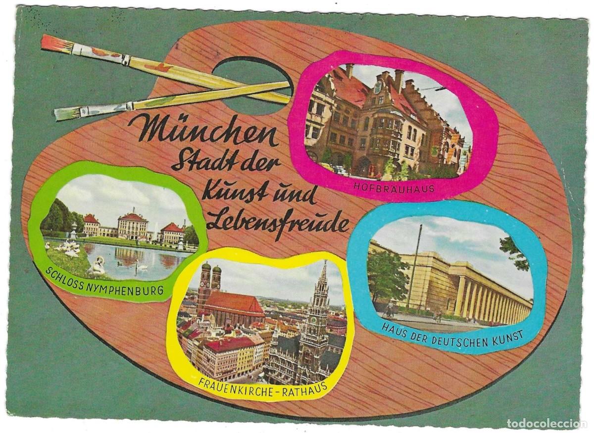 Postales: Postal Alemania. Munchen. varias vistas. ref. 7-ale158