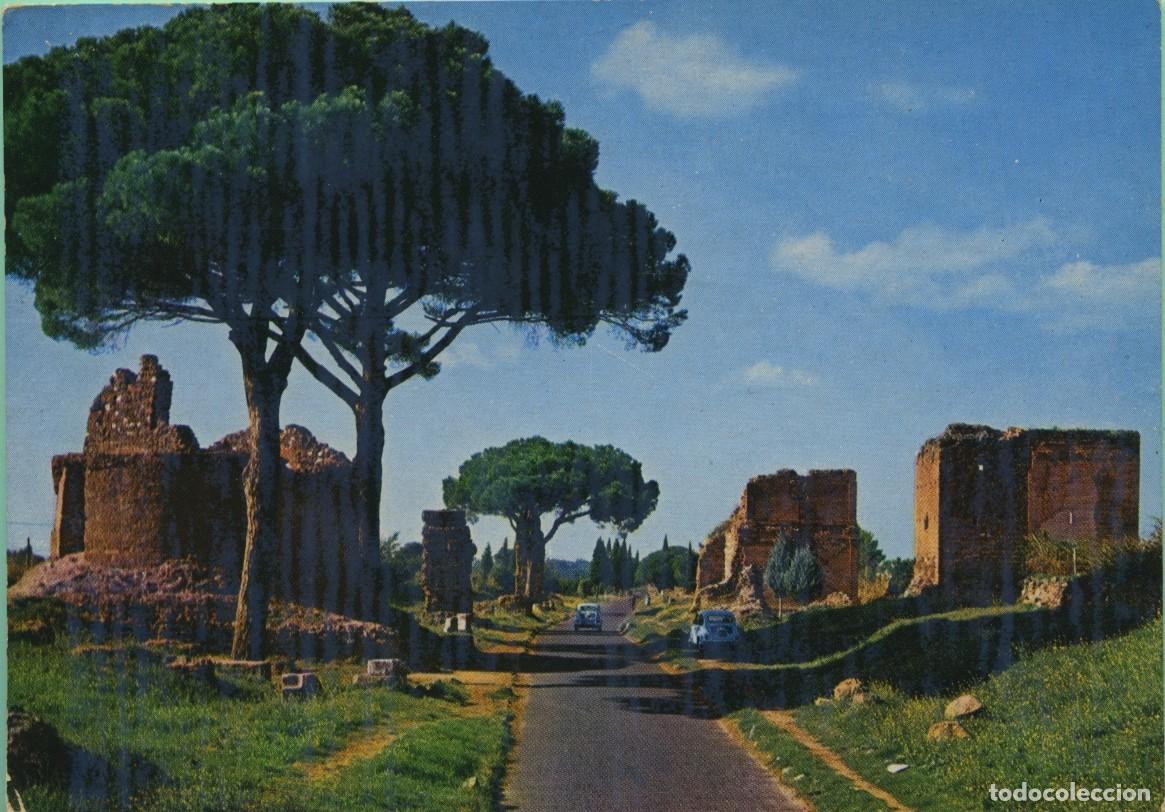 Postales: N&ordm; 234-ROMA. Italia. V&iacute;a Appia Antica. Sin circular. ED. MULTIGRAF TERNI