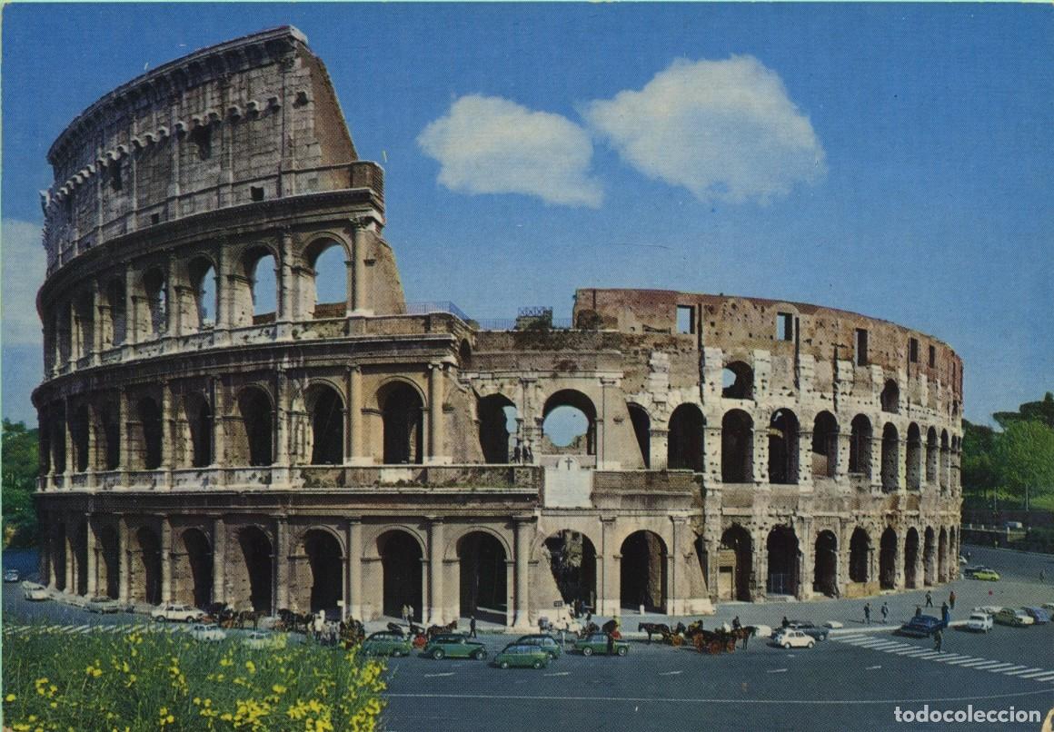 Postales: N&ordm; 460-ROMA. Italia. Il Colosseo. Sin circular. ED. MULTIGRAF TERNI.