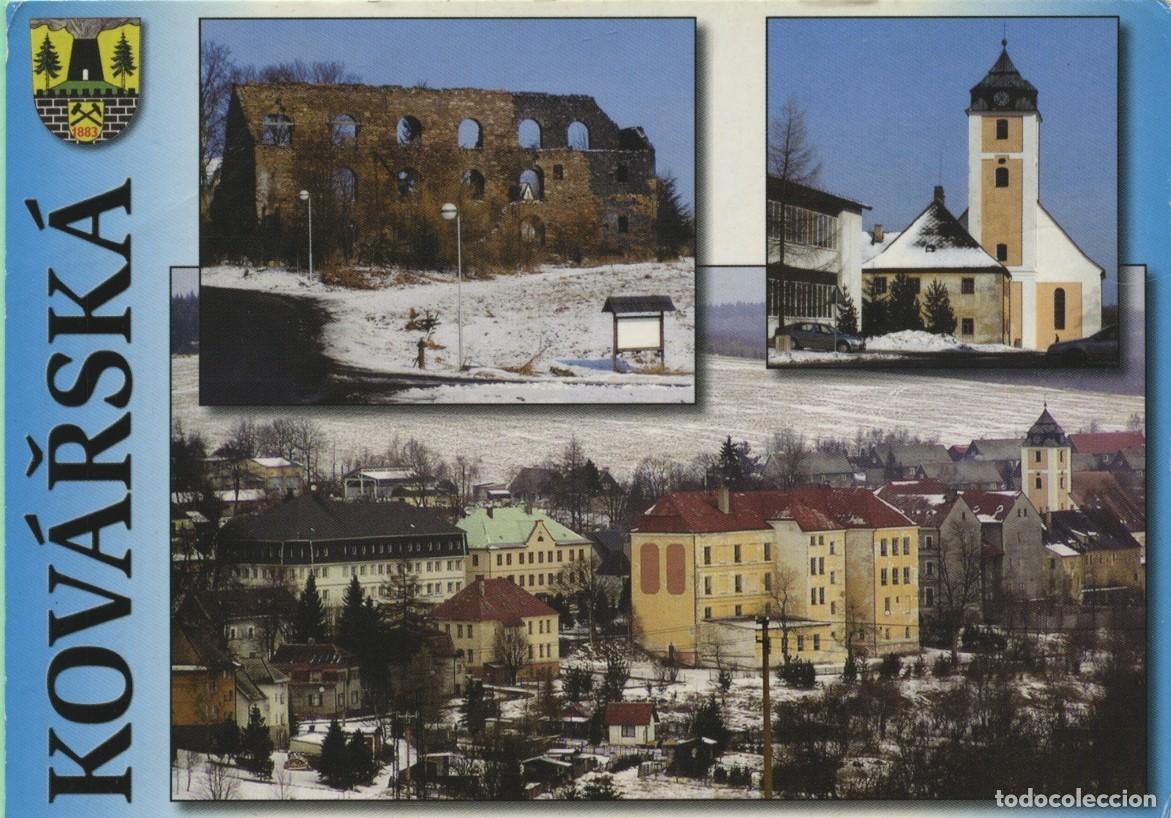 Postales: KOVARSKA. Rep&uacute;blica Checa. Diversos aspectos. Sin circular. ED. KADIO. 2003