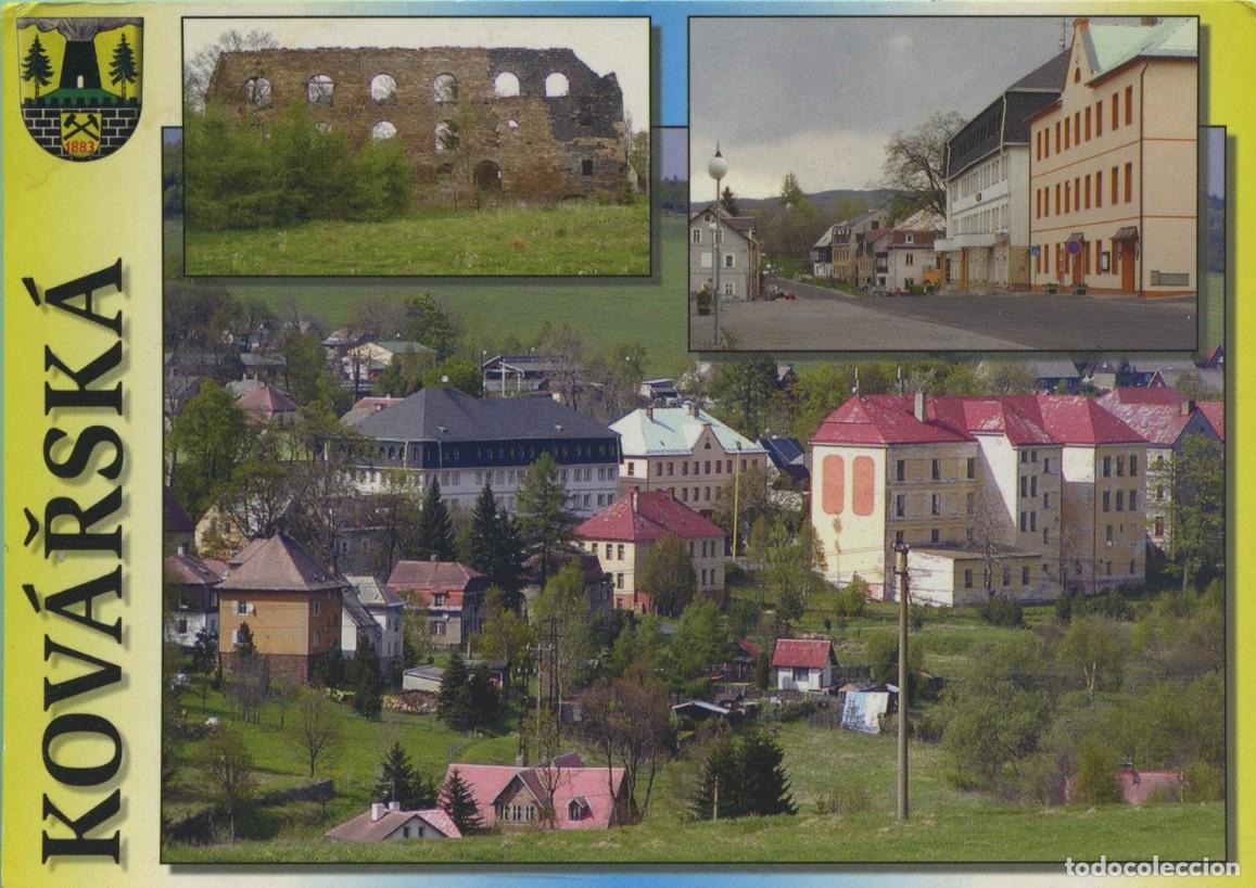 Postales: KOVARSKA. Rep&uacute;blica Checa. Diversos aspectos. Sin circular. ED. KADIO. 2003