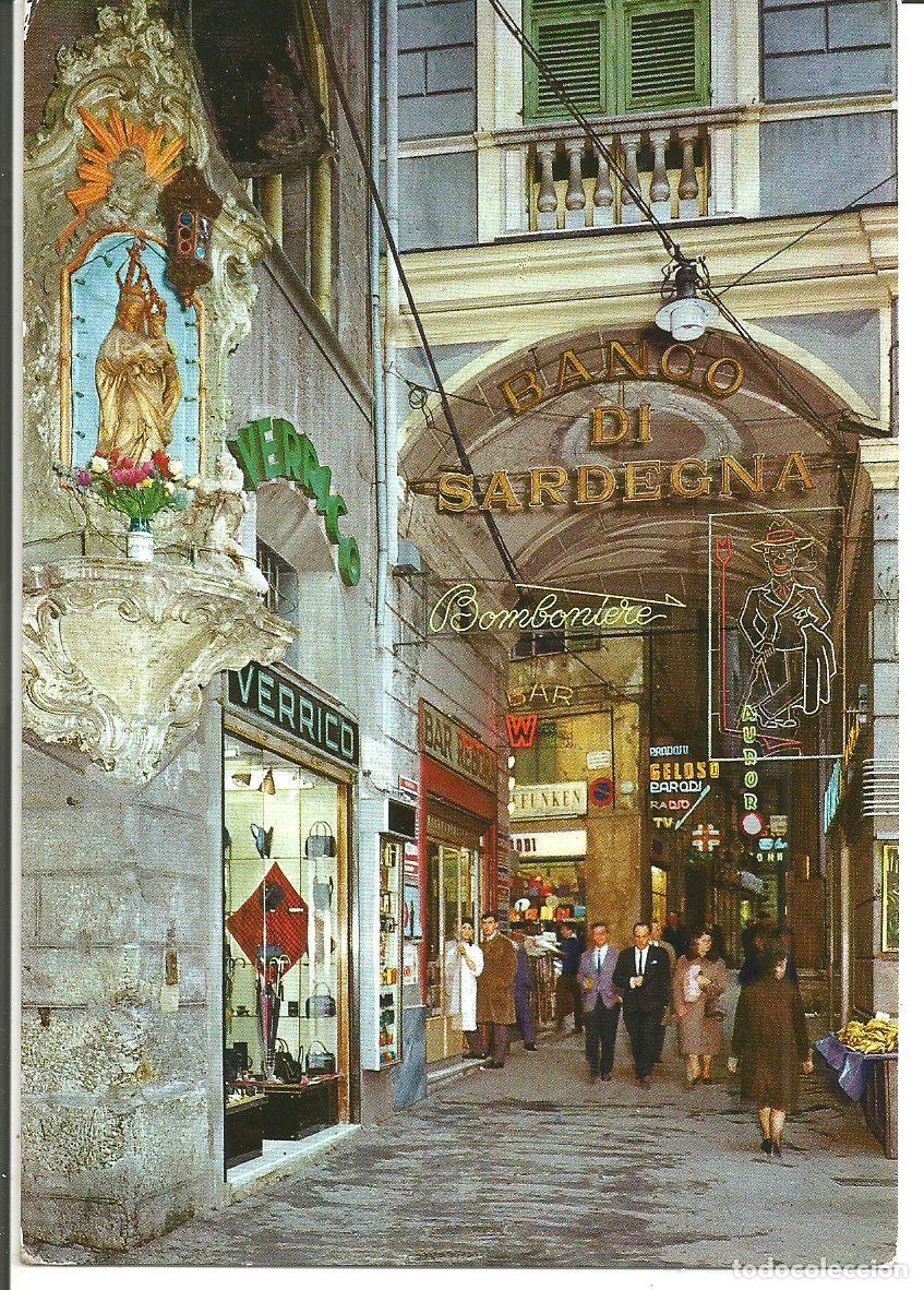 Postales: POSTAL GENOVA (ITALIA) - VIA S. PIETRO DELLA PORTA E MADONNA DELLA GUARDIA - CIRCULADA 1969