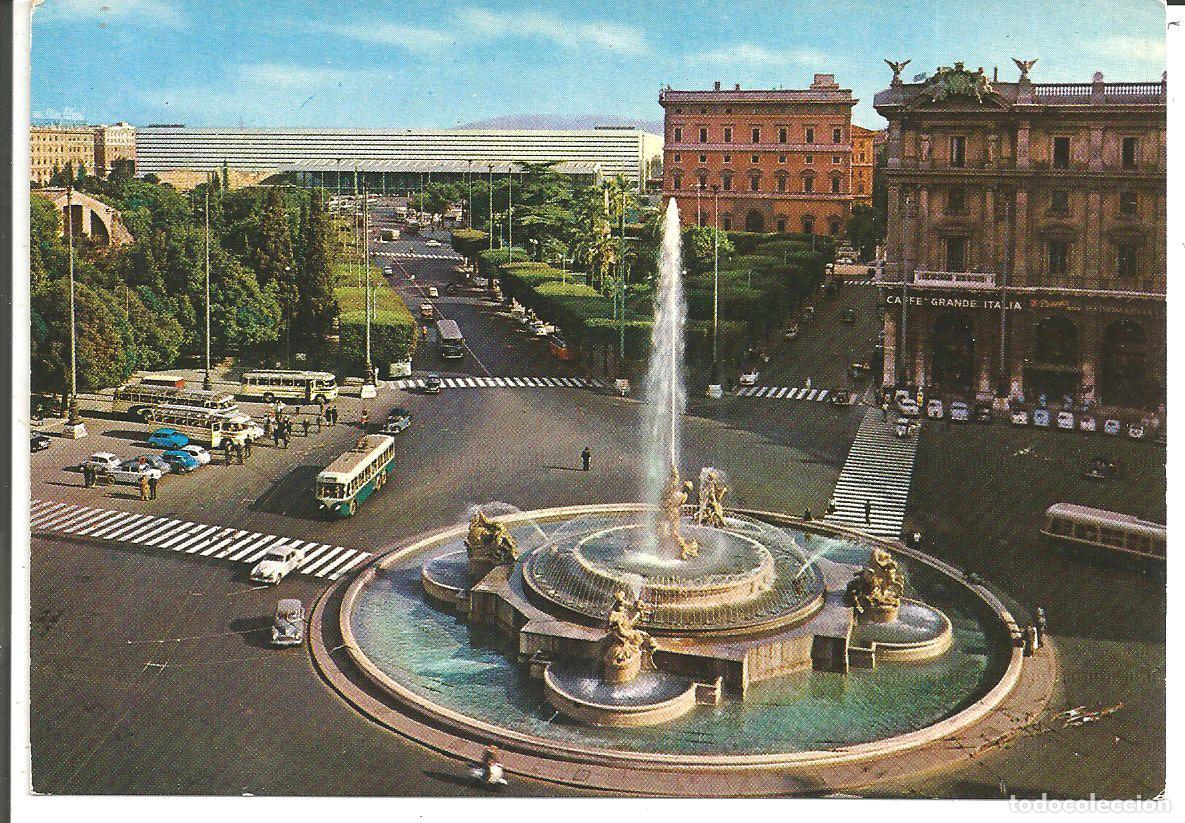 Postales: POSTAL ROMA (ITALIA) - PIAZZA ESEDRA - TERNI (SIN USO)