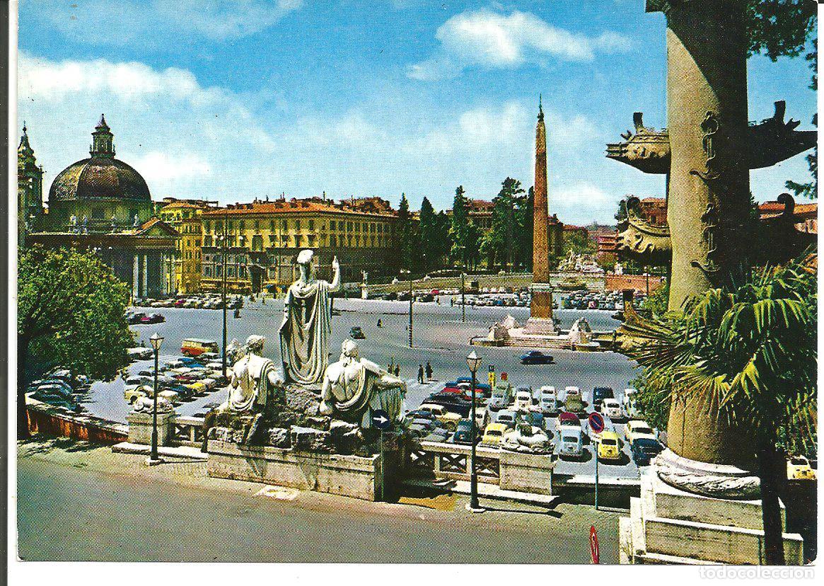 Postales: POSTAL ROMA (ITALIA) - PIAZZA DEL POPOLO - TERNI (SIN USO)