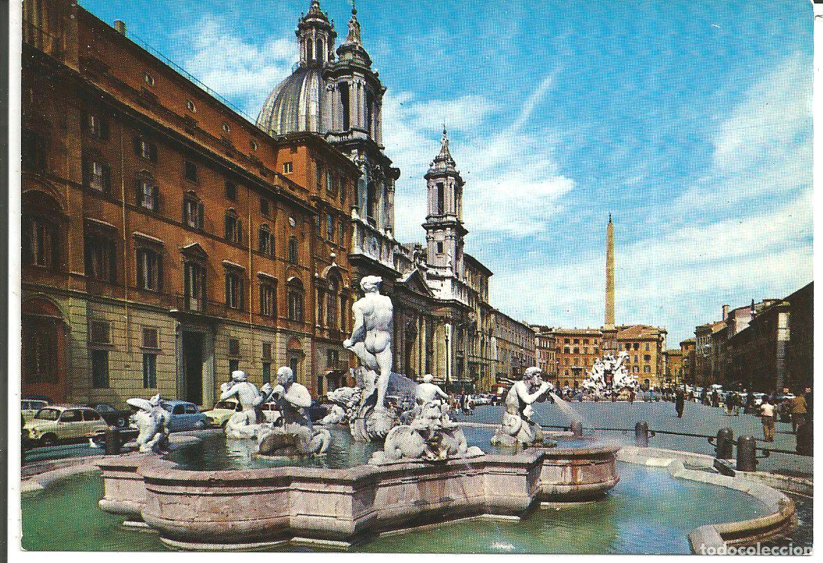 Postales: POSTAL ROMA (ITALIA) - PIAZZA NAVONA - TERNI (SIN USO)