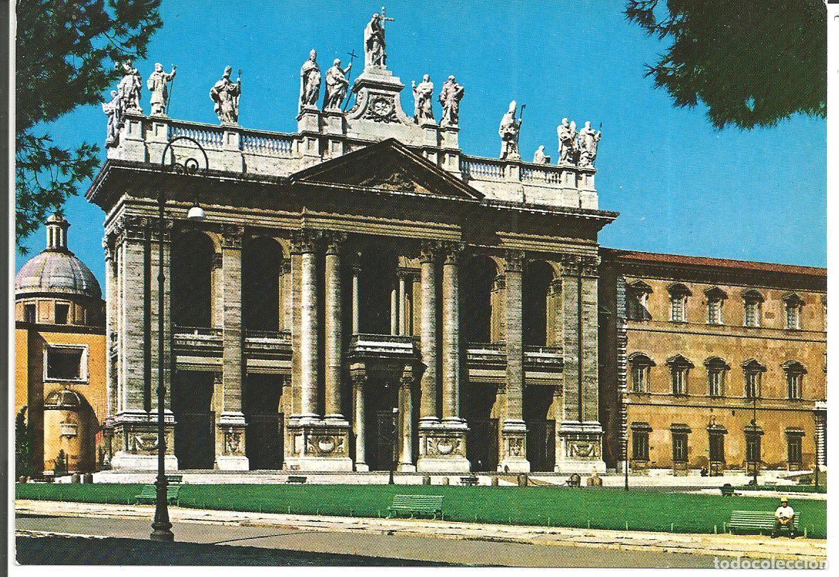 Cartes Postales: POSTAL ROMA (ITALIA) - BASILICA DI S. GIOVANNI IN LATERANO - TERNI (SIN USO)