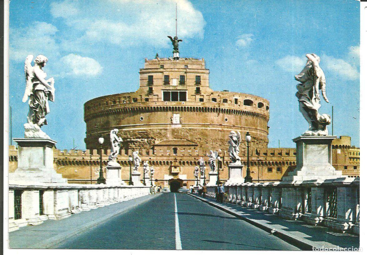 Postales: POSTAL ROMA (ITALIA) - PONTE E CASTEL S. ANGELO - TERNI (SIN USO)