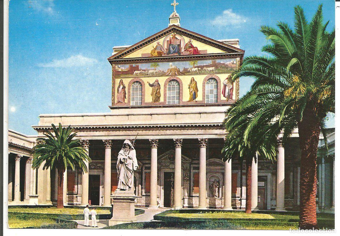 Postales: POSTAL ROMA (ITALIA) - BASILICA DI S. PAOLO - TERNI (SIN USO)