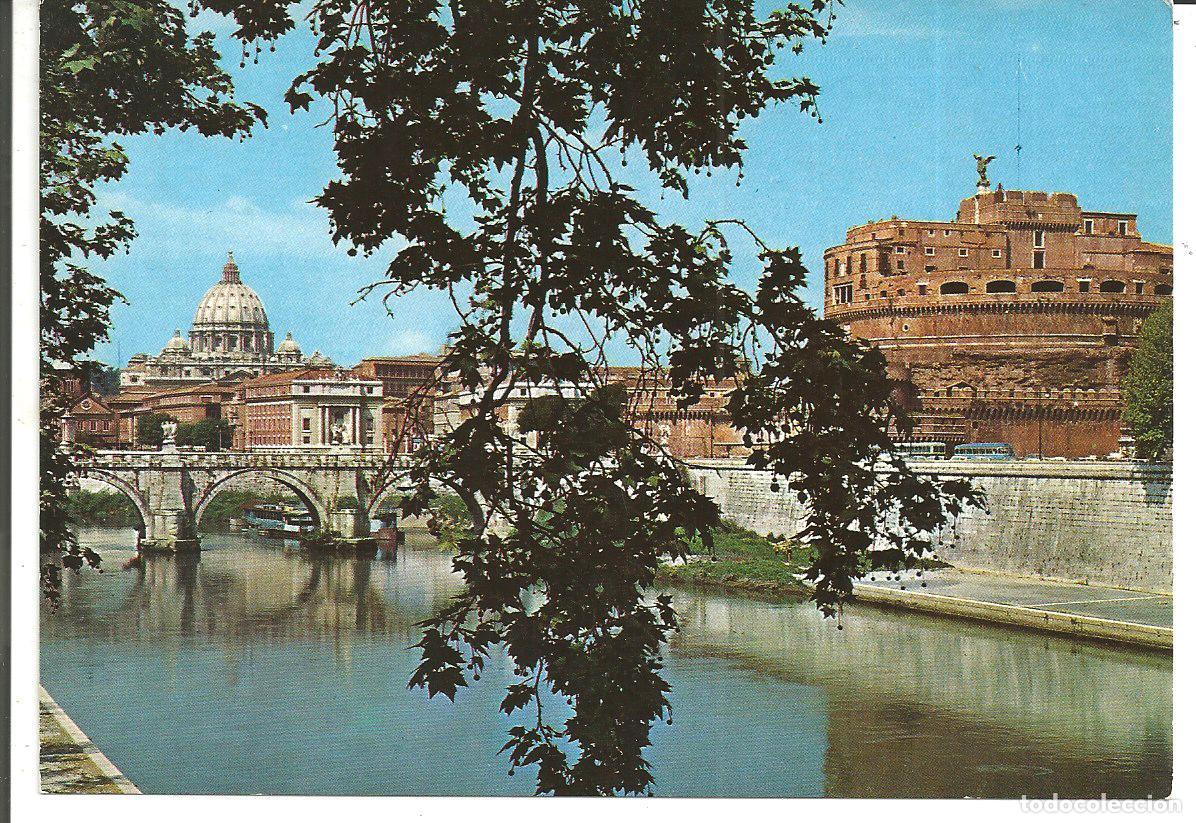Postales: POSTAL ROMA (ITALIA) - PONTE E CASTEL S. ANGELO - TERNI (SIN USO)