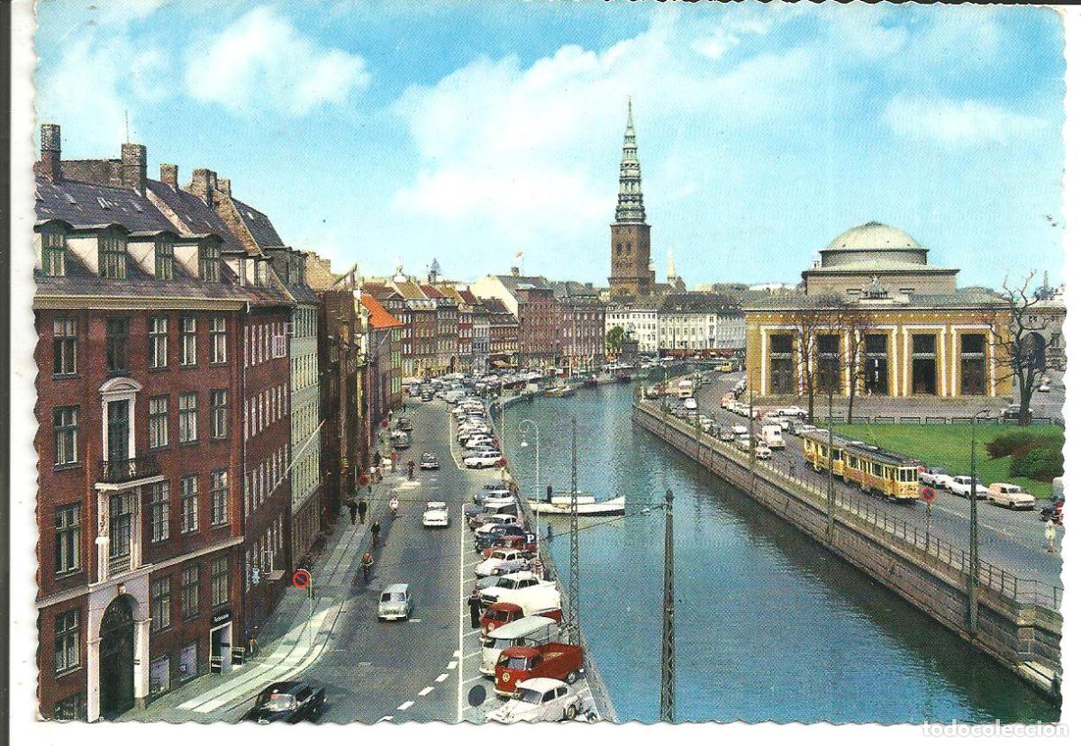Postales: POSTAL COPENAGUE (DINAMARCA) - KANAL FREDERIKSHOLMS MED THORVALDSENS MUSEUM (SIN USO)