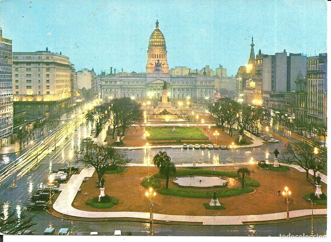 Postales: POSTAL BUENOS AIRES (ARGENTINA) - PLAZA CONGRESO - 1972