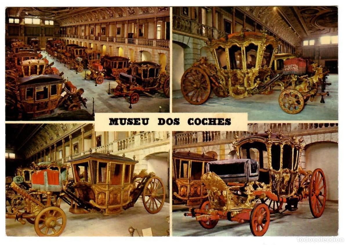 Postales: LISBOA (Portugal). Museu dos coches (carrozas, carruajes). Ed. COMER, 779. Sin escribir.