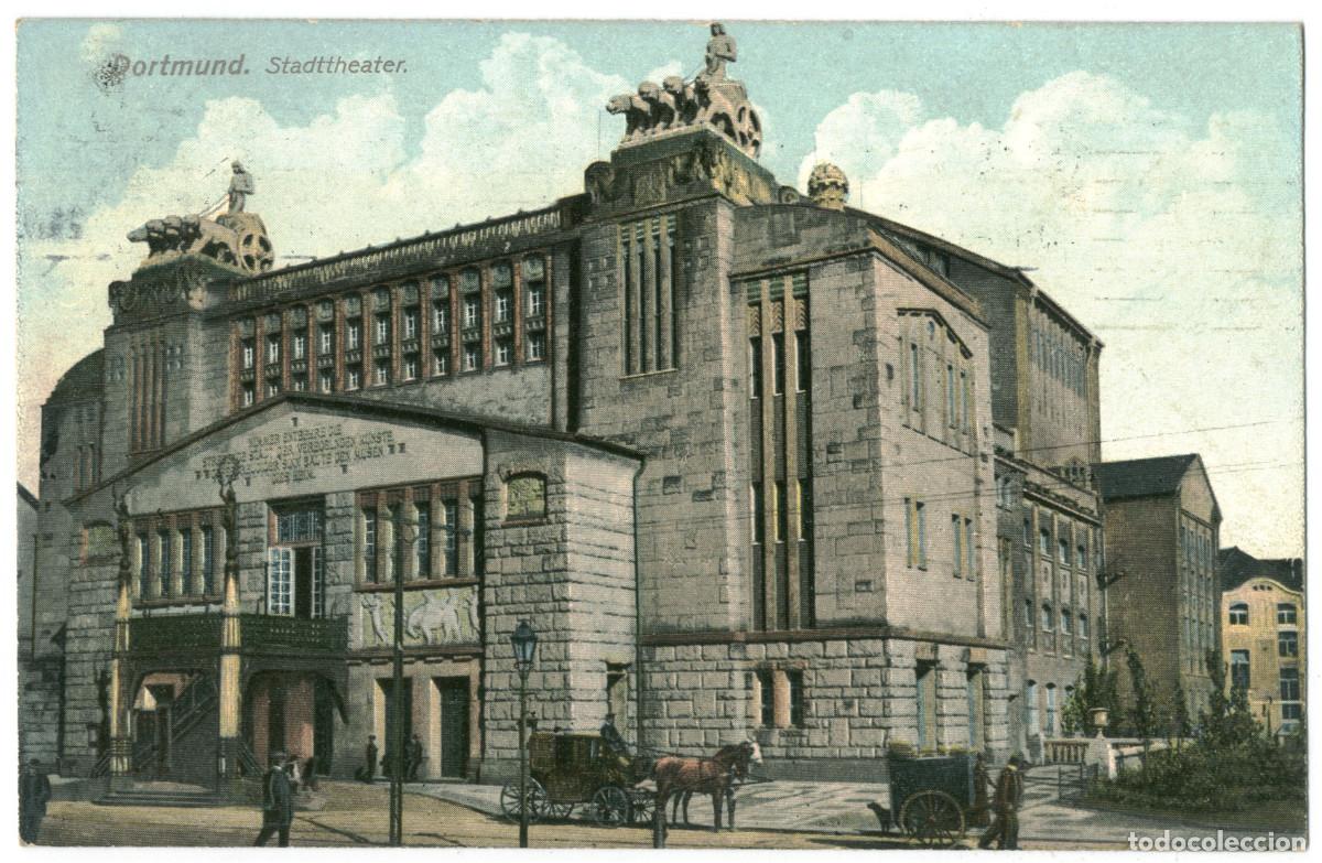 Postales: DORTMUND_Stadtheater_Otmar Zieler / teatros Alemania