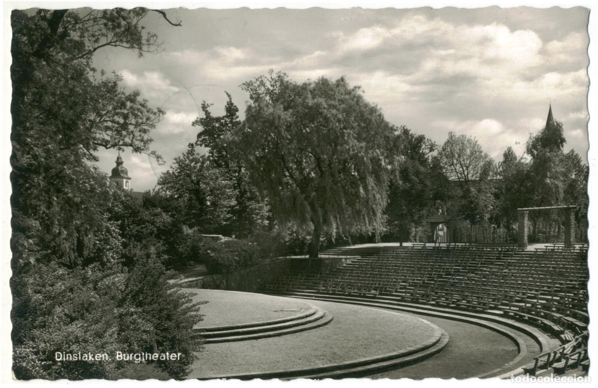 Postales: DINSLAKEN_Burgtheater_Jahre Gramers & Cekads / teatros Alemania