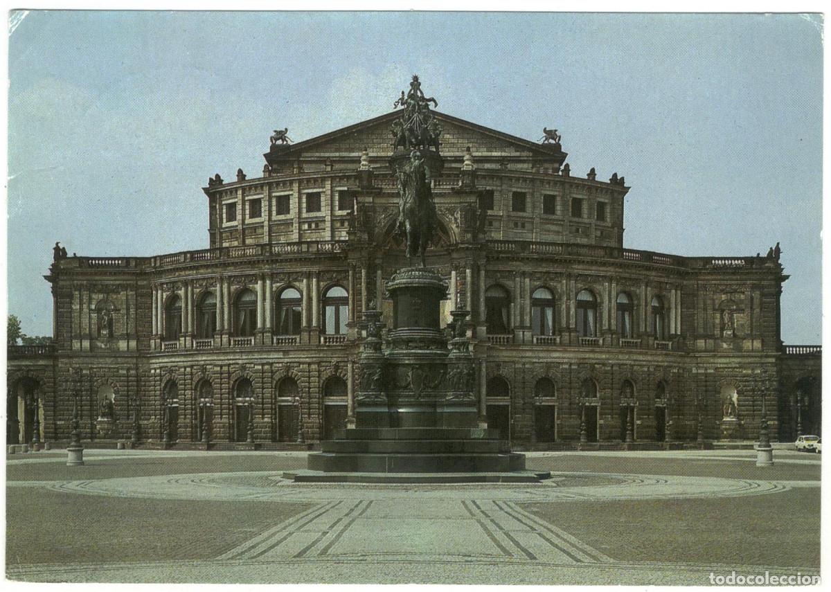 Postales: DRESDEN_Semperoper_Bild un Heimat. Photo Dieter Krull / teatros Alemania