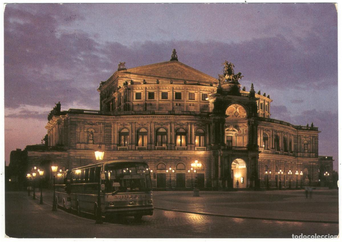 Postales: DRESDEN_Opernhaus_Br&uuml;ck & Sohn. Photo Erich Braun / teatros Alemania