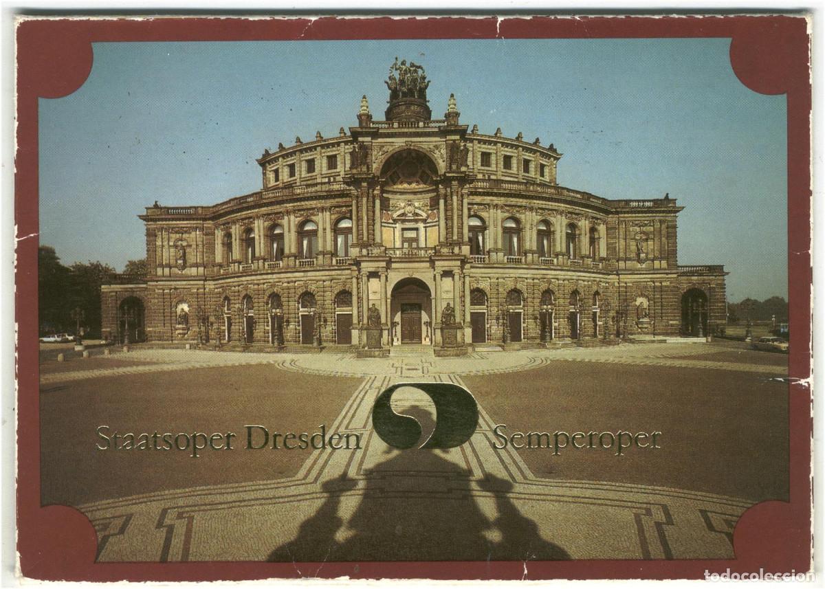 Postales: DRESDEN_Staatsoper Dresden Semperoper_Bild und Heimat. Photo Dieter Krull 1 / teatros Alemania